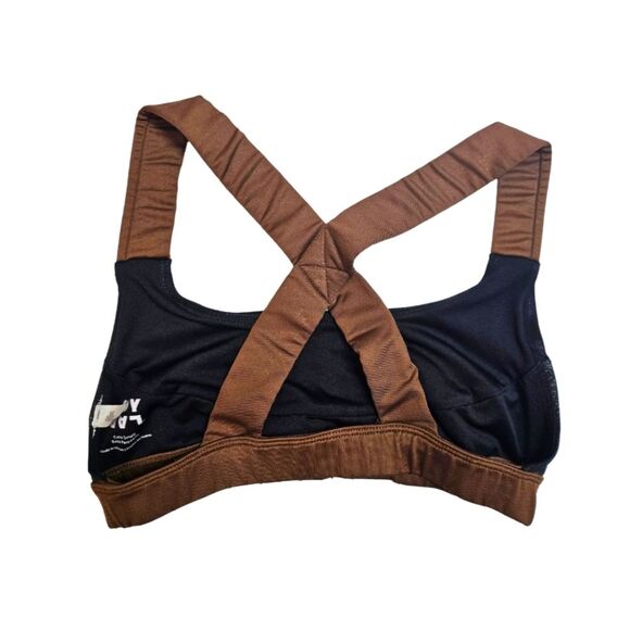 Joy Lab Mixed Metallic High Shine Elevated Basic Wireless Sports Bra Size XS - Picture 3 of 13